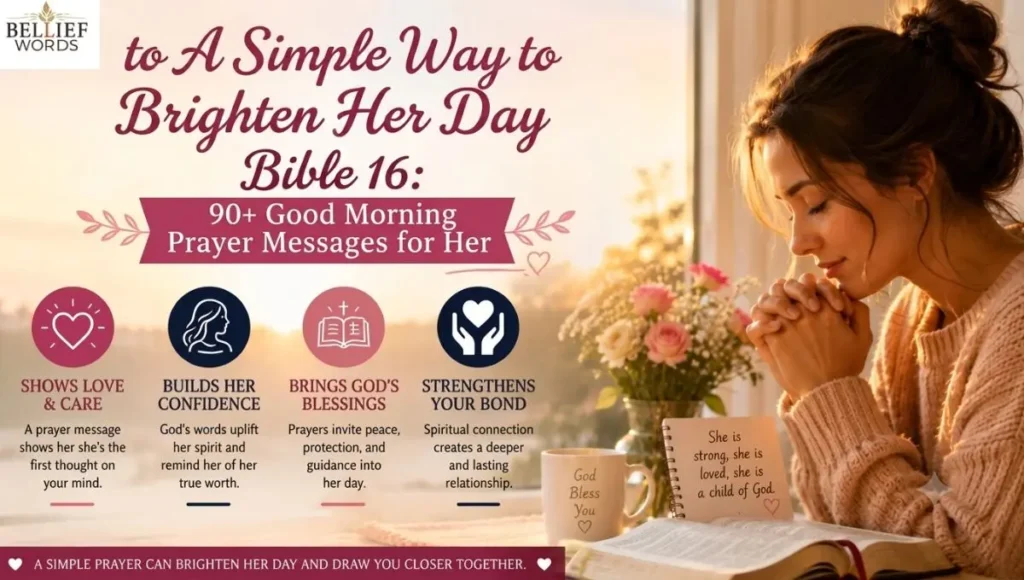 90+ Good Morning Prayer Messages for Her
