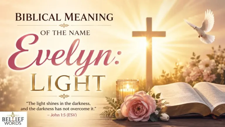 Biblical meaning of the name Evelyn: Light