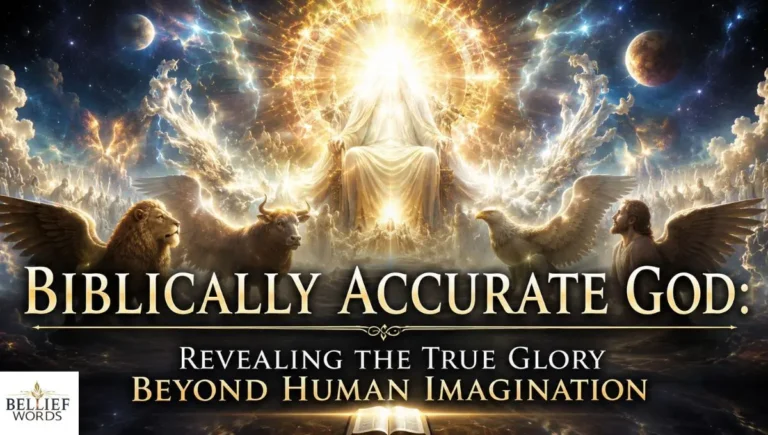 Biblically Accurate God Revealing the True Glory Beyond Human Imagination
