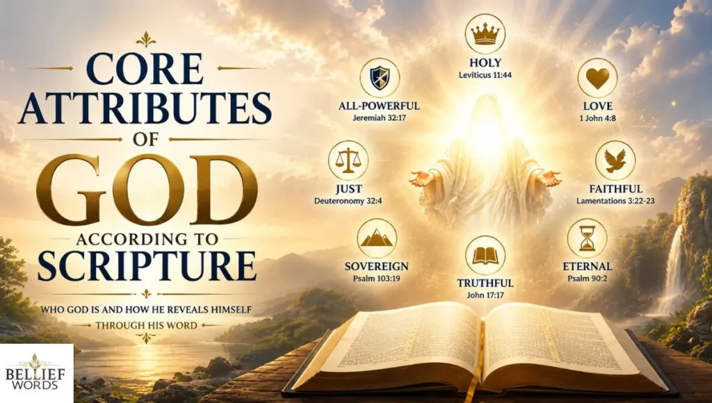 Core Attributes of God According to Scripture