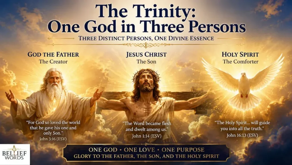 The Trinity One God in Three Persons