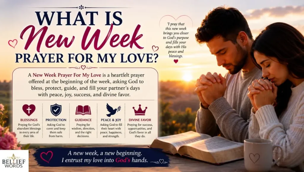 What Is New Week Prayer For My Love