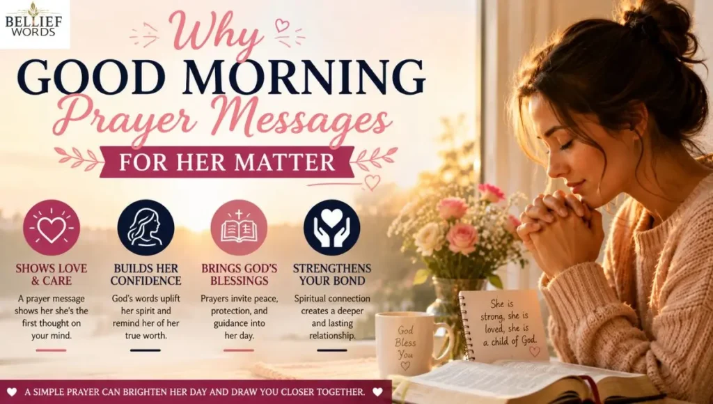Why Good Morning Prayer Messages For Her Matter