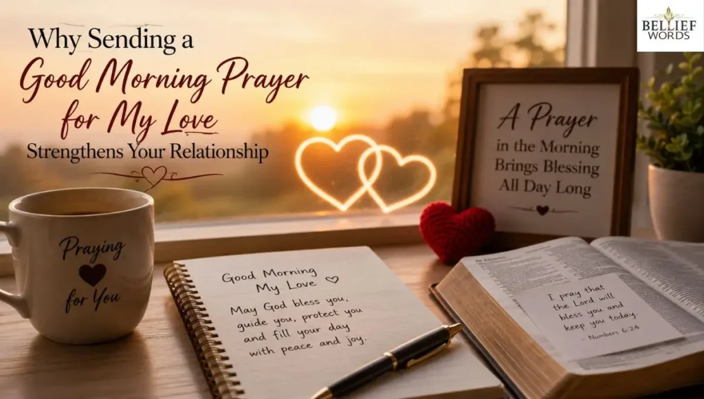 Why Sending a Good Morning Prayer for My Love Strengthens Your Relationship