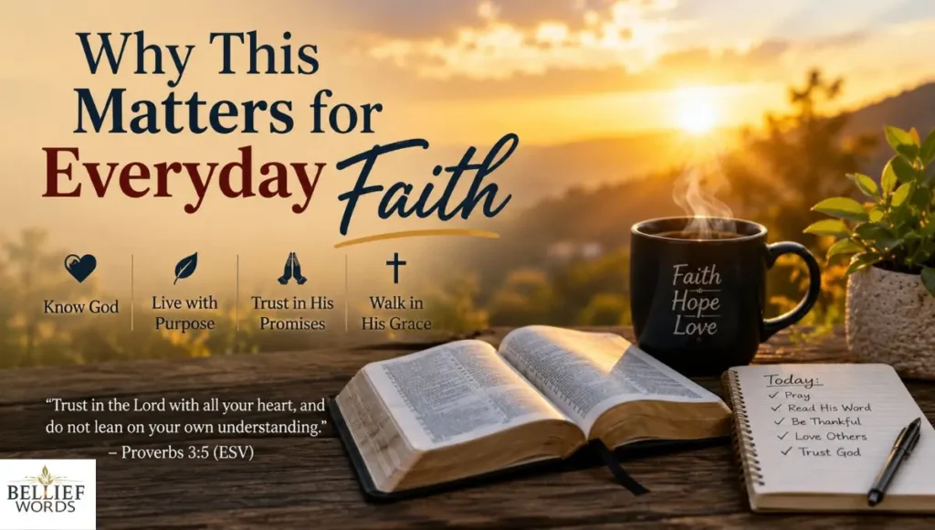 Why This Matters for Everyday Faith