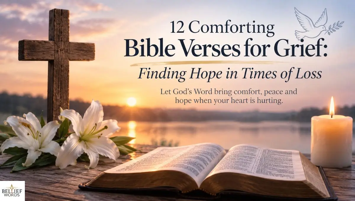 12 Comforting Bible Verses for Grief: Finding Hope in Times of Loss