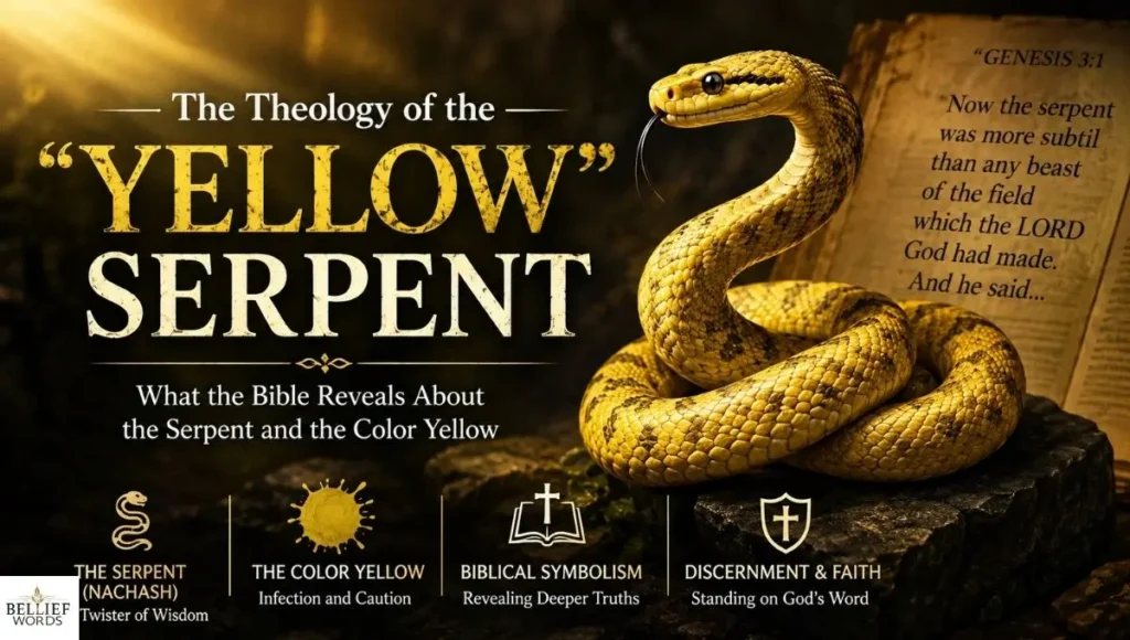 The Theology of the "Yellow" Serpent