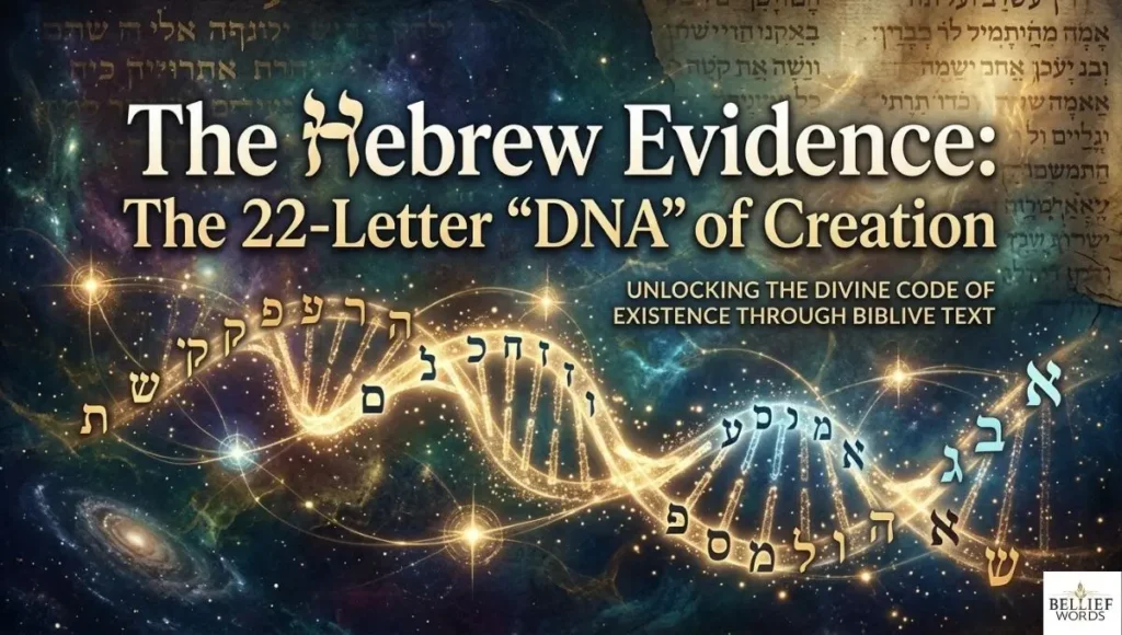 The Hebrew Evidence: The 22-Letter "DNA" of Creation