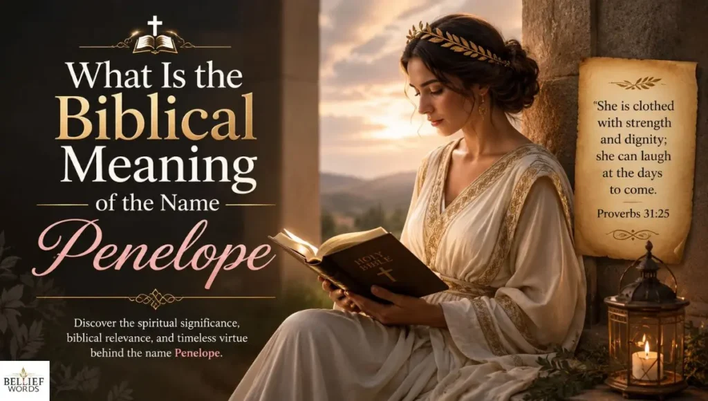 What Is the Biblical Meaning of the Name Penelope