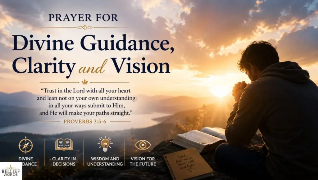 Prayer for Divine Guidance, Clarity and Vision