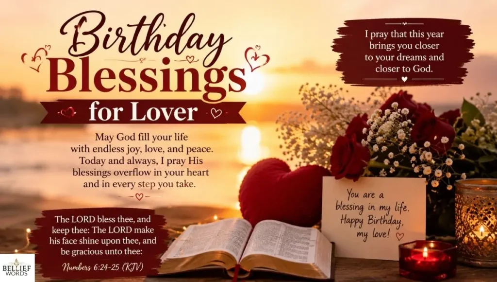 Birthday Blessings for Lover