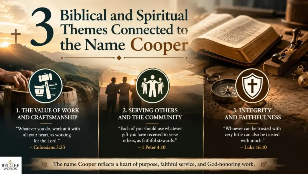 3 Biblical and Spiritual Themes Connected to the Name Cooper
