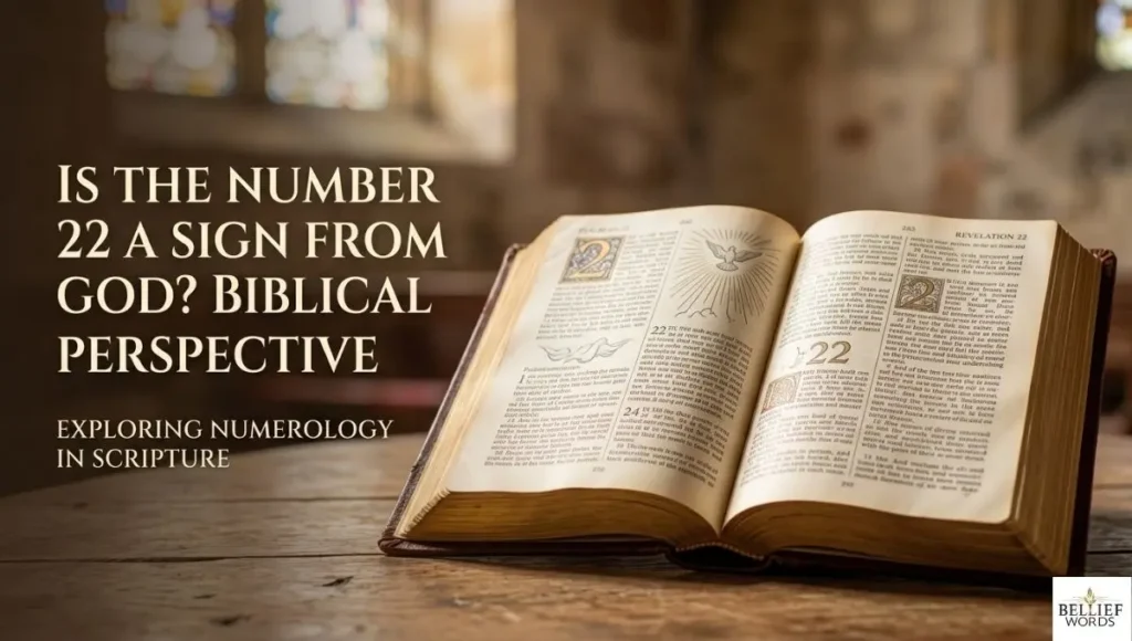 Is the Number 22 a Sign From God? Biblical Perspective