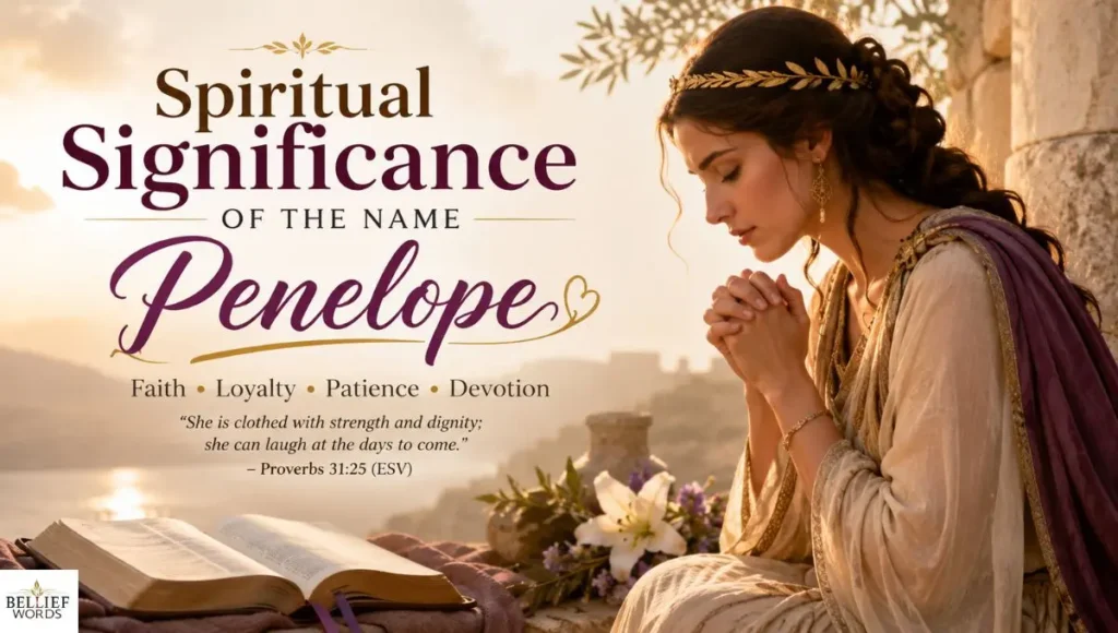 Spiritual Significance of the Name Penelope