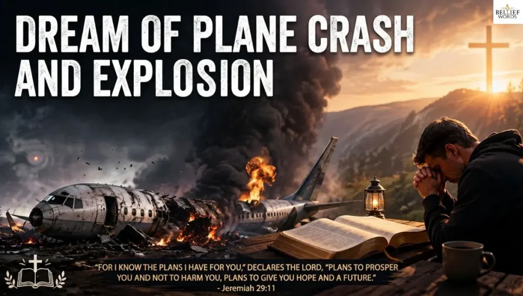 Dream of Plane Crash and Explosion
