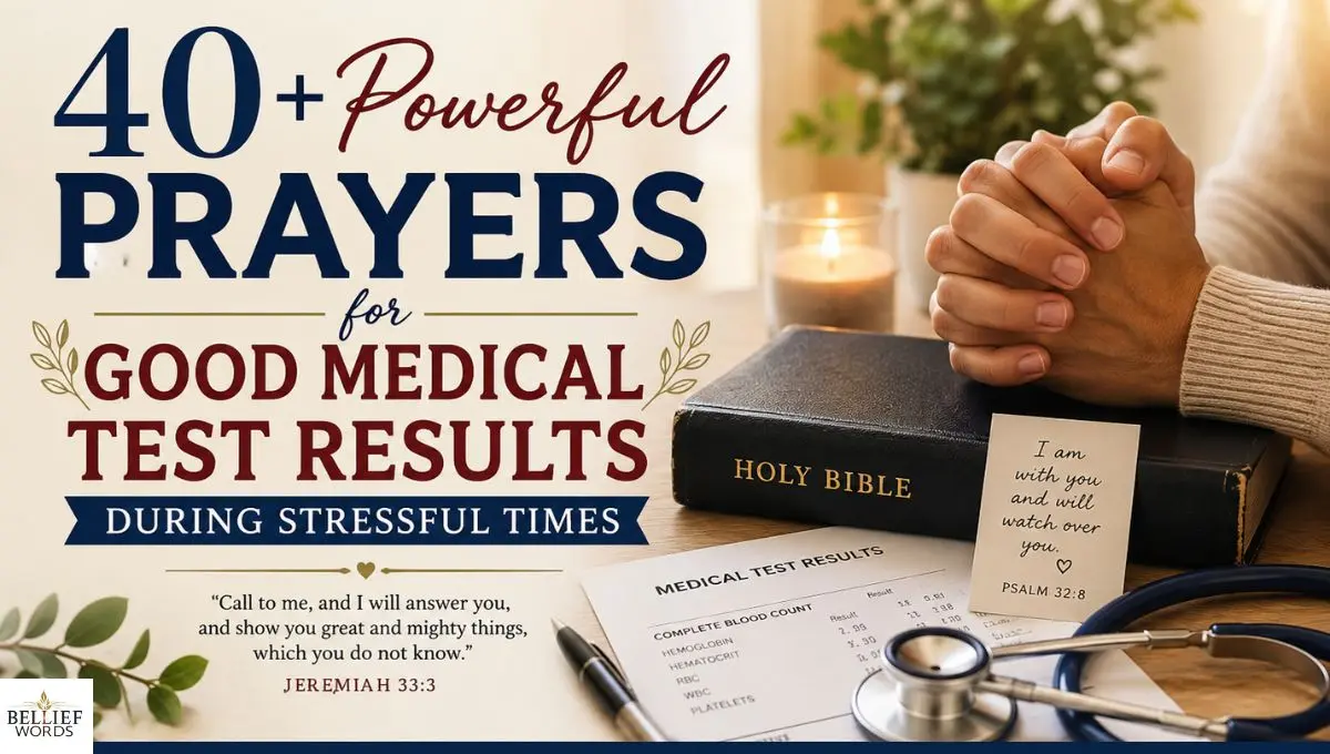 40+ Powerful Prayers for Good Medical Test Results During Stressful Times