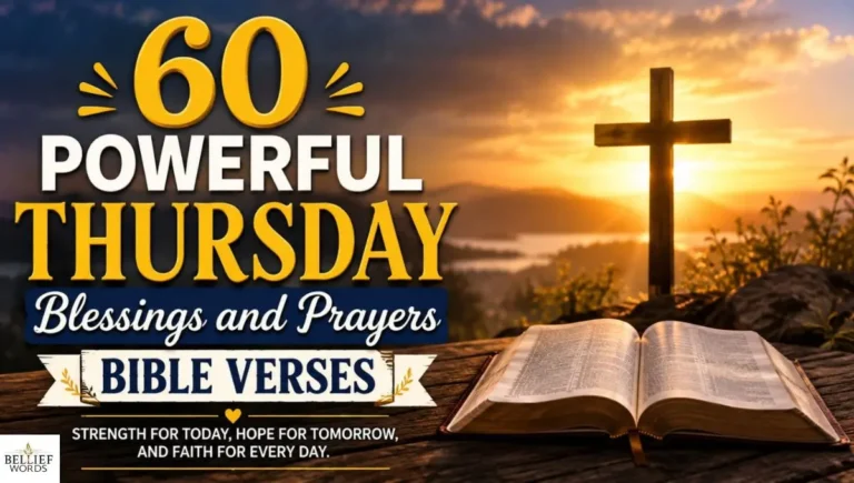 60 Powerful Thursday Blessings and Prayers Bible Verses
