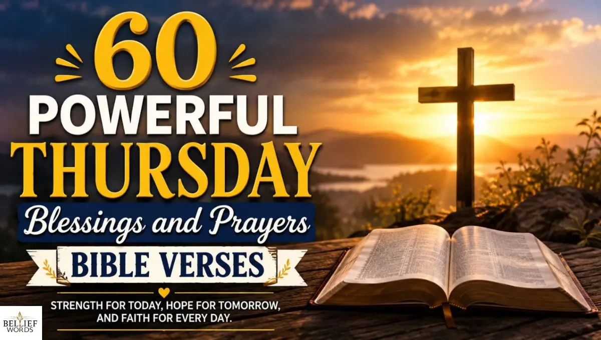 60 Powerful Thursday Blessings and Prayers Bible Verses
