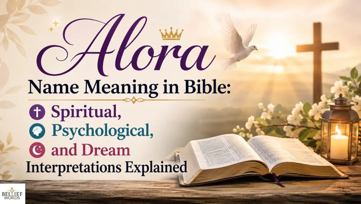 Alora Name Meaning in Bible: Spiritual, Psychological, and Dream Interpretations Explained