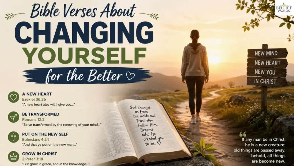 Bible Verses About Changing Yourself for the Better