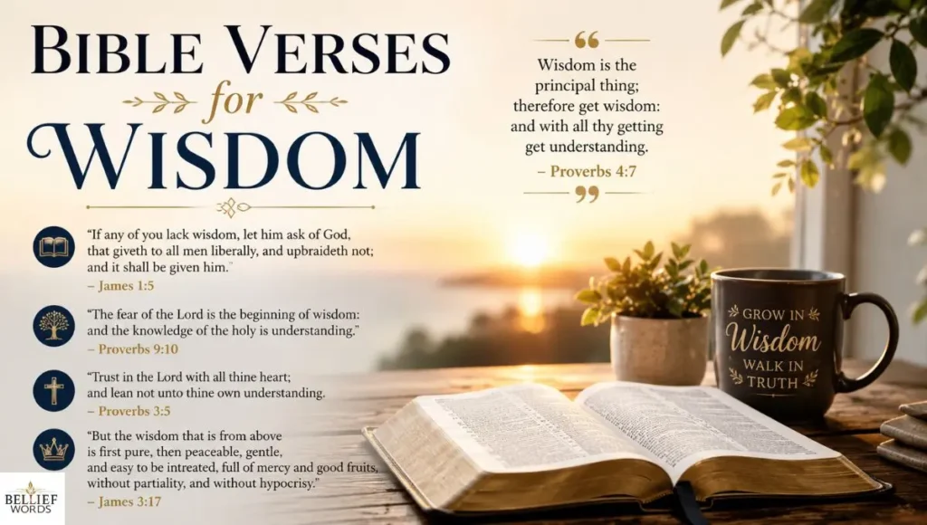 Bible Verses for Wisdom