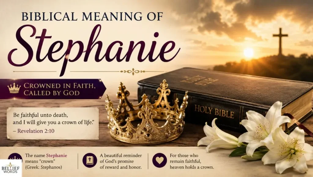 Biblical Meaning of Stephanie