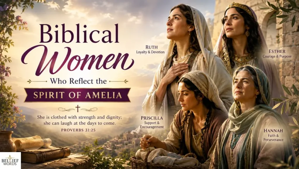 Biblical Women Who Reflect the Spirit of Amelia