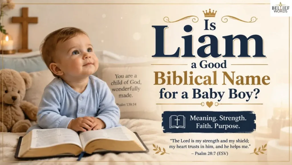 Is Liam a Good Biblical Name for a Baby Boy?