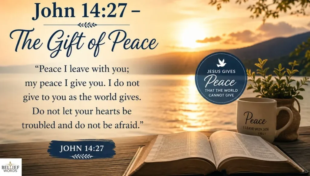 John 14:27 – The Gift of Peace