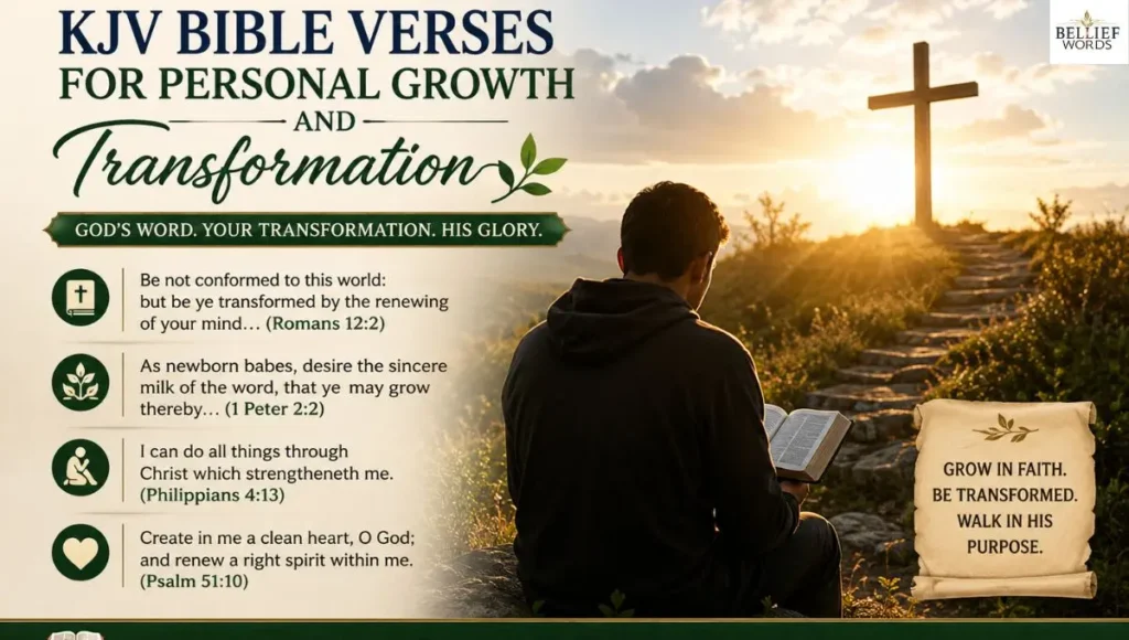 KJV Bible Verses for Personal Growth and Transformation