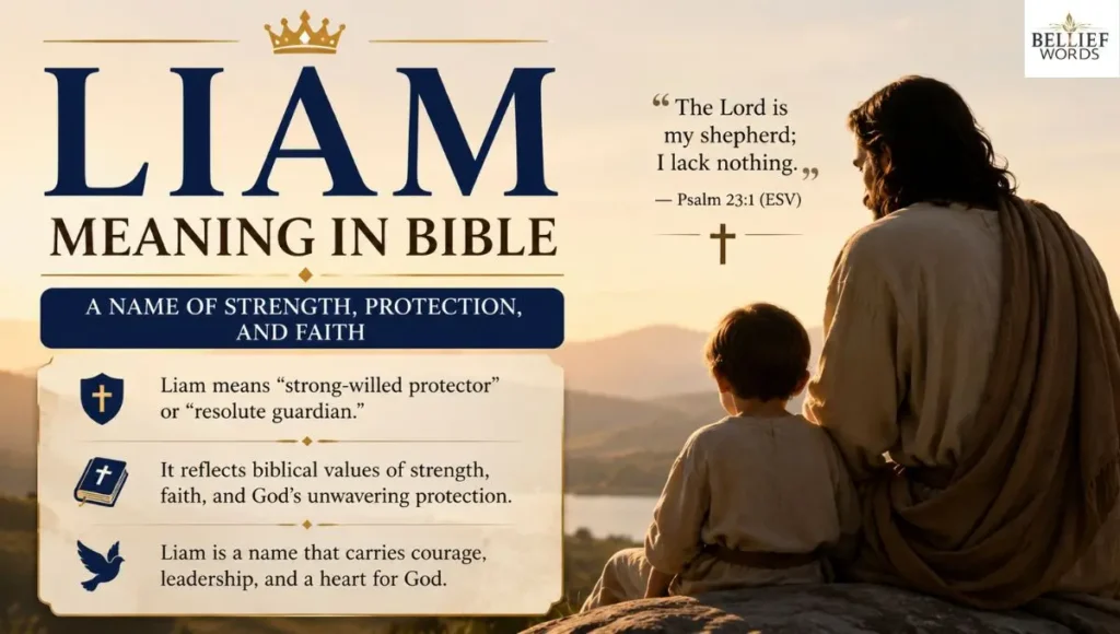 Liam Meaning in Bible