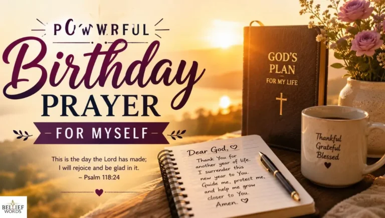 Powerful Birthday Prayer for Myself