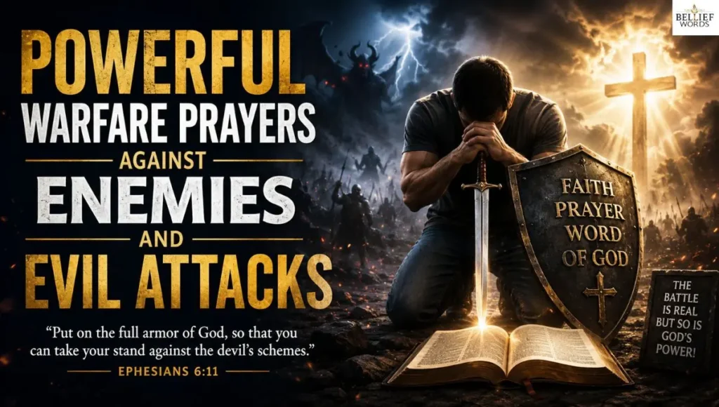 Powerful Warfare Prayers Against Enemies and Evil Attacks