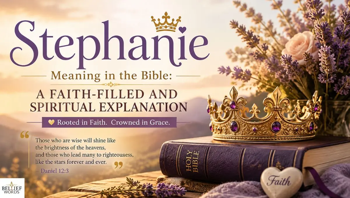 Stephanie Meaning in the Bible: A Faith-Filled and Spiritual Explanation