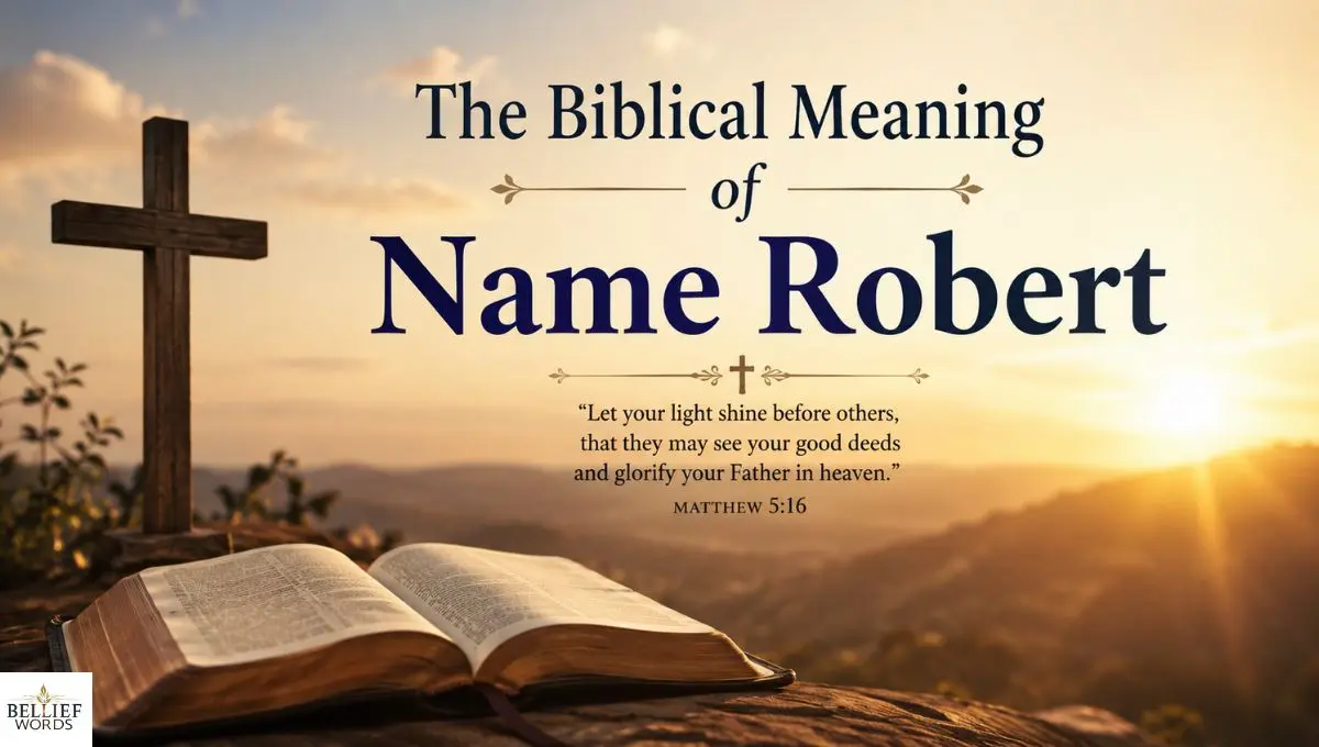 The Biblical Meaning of Name Robert