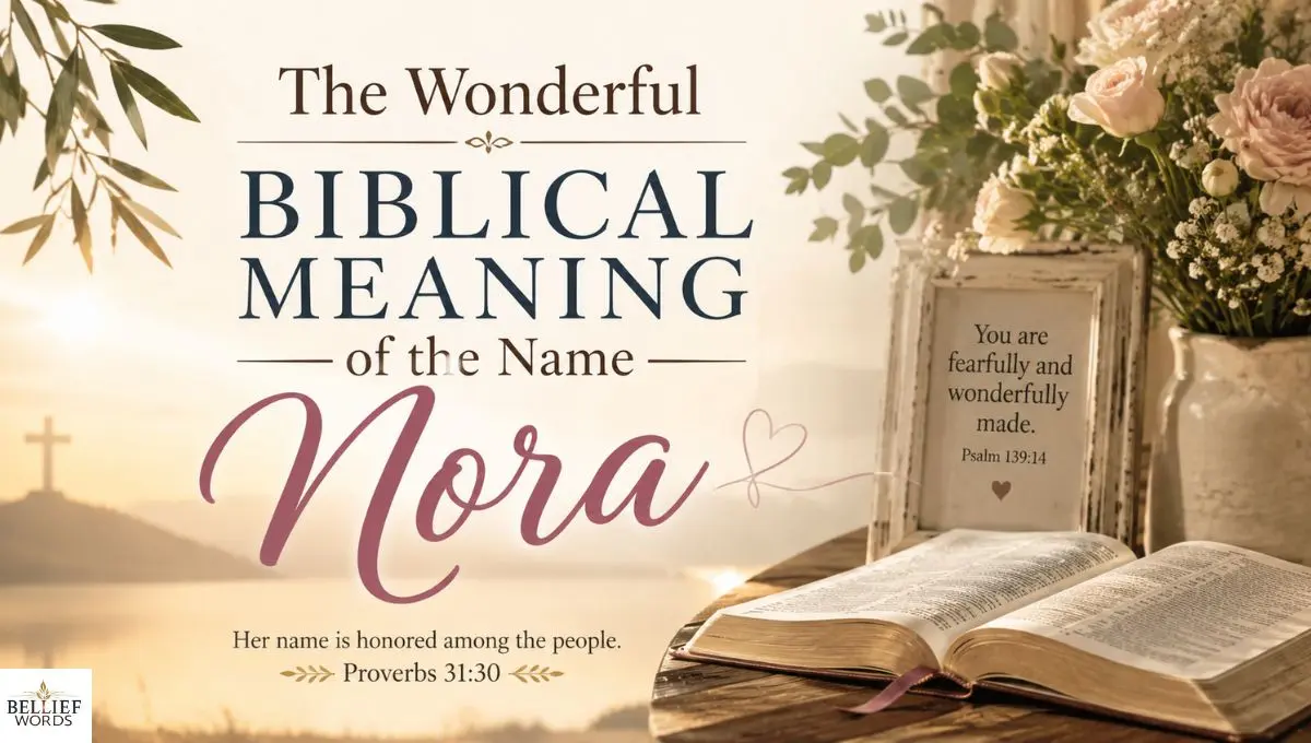 The Wonderful Biblical Meaning of the Name Nora