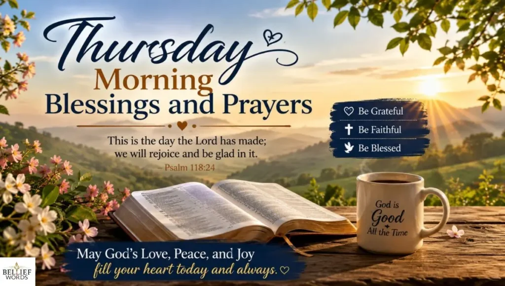 Thursday Morning Blessings and Prayers