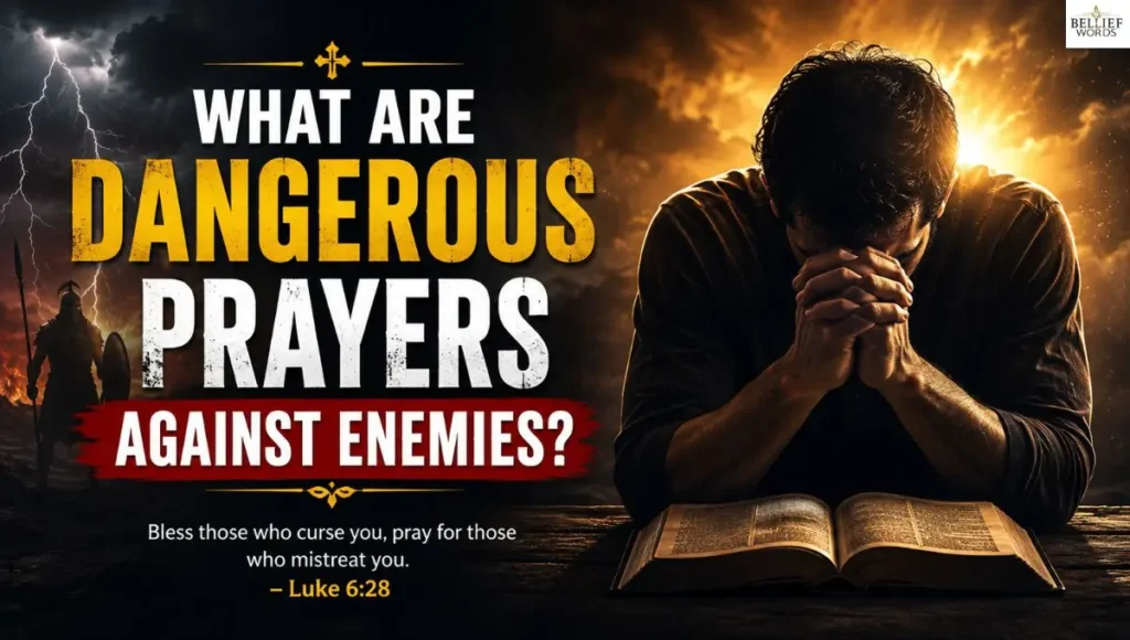 What Are Dangerous Prayers Against Enemies?