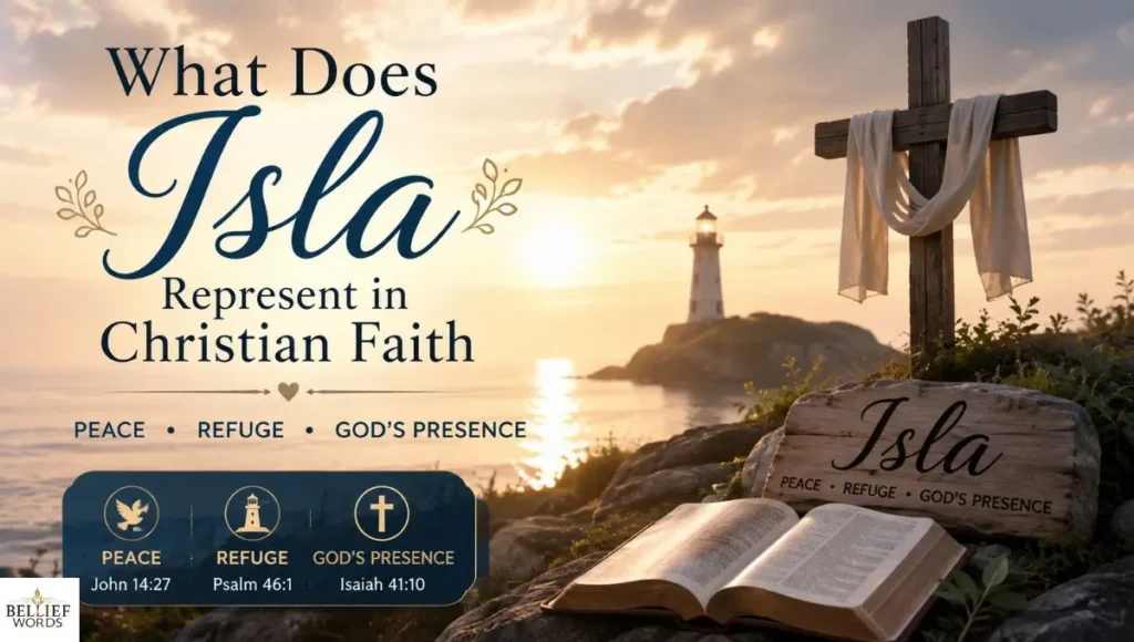 What Does Isla Represent in Christian Faith?
