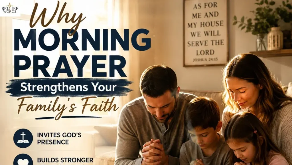 Why Morning Prayer Strengthens Your Family's Faith