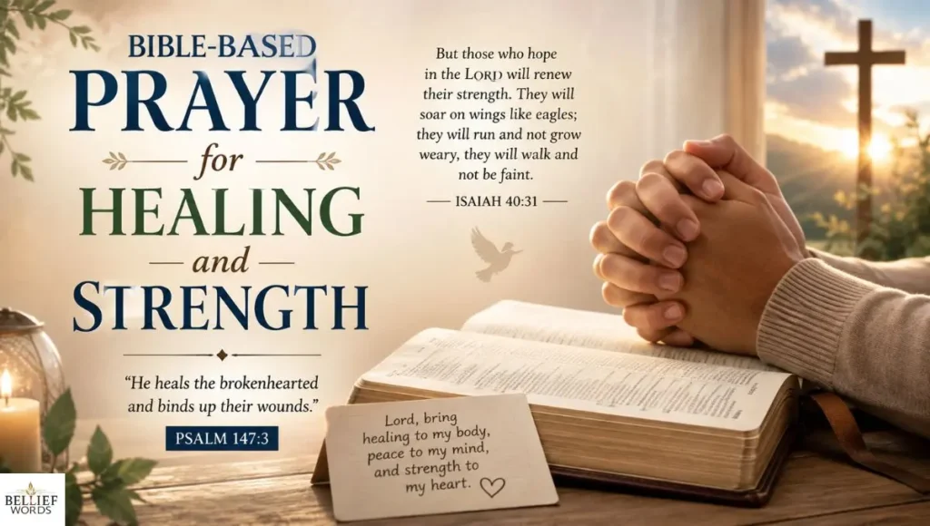 Bible-Based Prayer for Healing and Strength