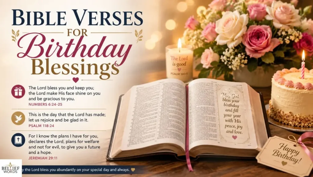 Bible Verses for Birthday Blessings