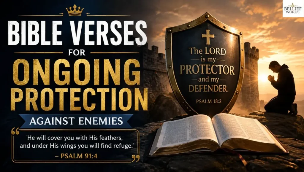 Bible Verses for Ongoing Protection Against Enemies