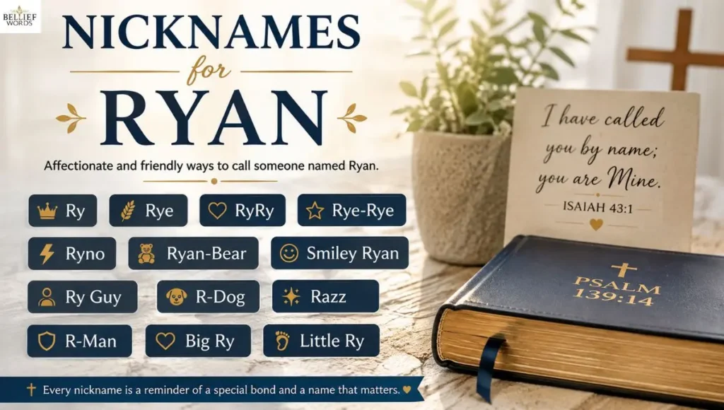 Nicknames for Ryan