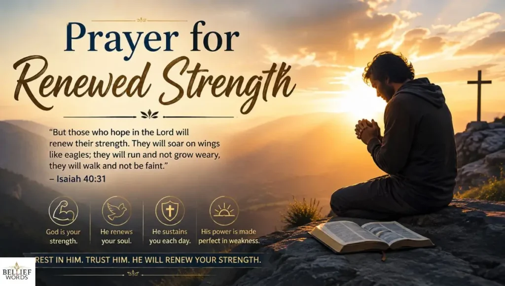 Prayer for Renewed Strength