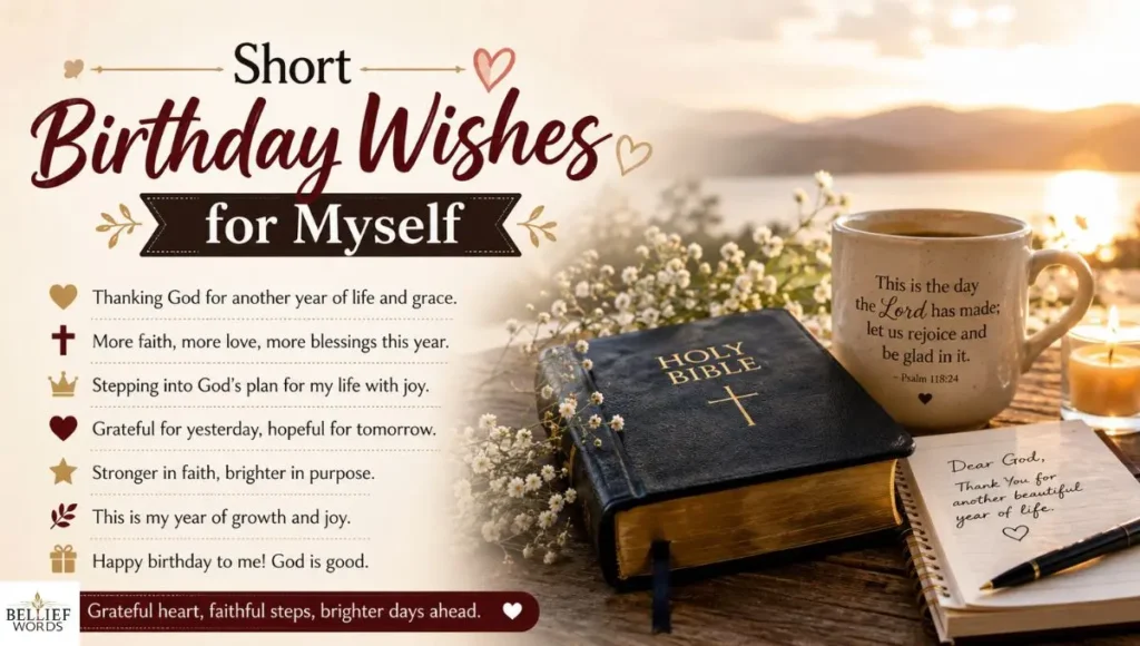 Short Birthday Wishes for Myself