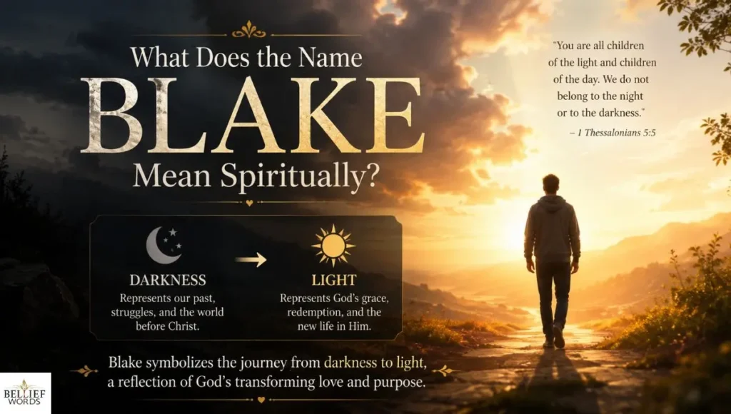 What Does the Name Blake Mean Spiritually?