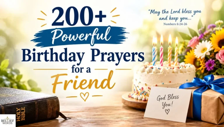 200+ Powerful Birthday Prayers for a Friend