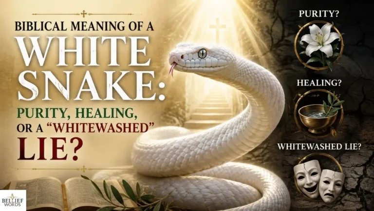 Biblical Meaning of a White Snake: Purity, Healing, or a "Whitewashed" Lie?