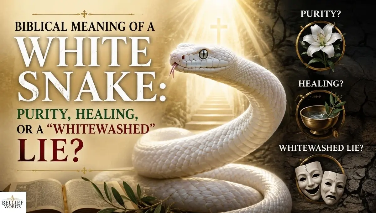 Biblical Meaning of a White Snake: Purity, Healing, or a "Whitewashed" Lie?